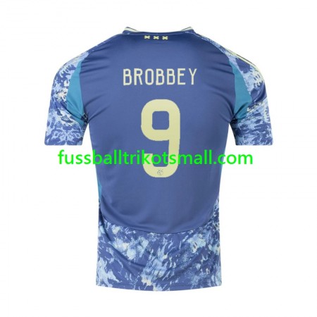 Fußballtrikots Ajax Amsterdam Brian Brobbey 9 2024-2025 Kurzarm Auswärts-trikot kaufen